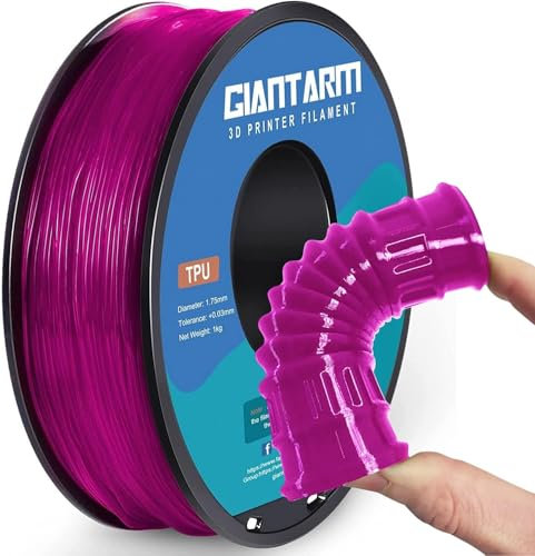 GIANTARM TPU Filament 1,75 mm für 3D-Drucker 1kg, Rosa