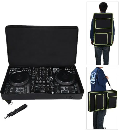 Growalleter Tragetasche für Pioneer DDJ FLX10/DDJ-1000SRT/DDJ-1000 DJ-Controller, kompatibel mit 29.3316.534.33 cm Controllern, harte Reisetasche mit Schultergurt