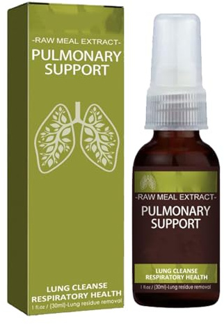 KOAHDE Spray per Pulizia Polmonare a Base di Erbe,Spray per la Pulizia Dei Polmoni,Spray Detergente Polmonare a Base di Erbe,Spray Alle Erbe per la Respirazione,1PC