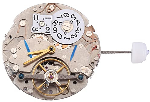 Surluoen Movimiento de Reloj LB10 Movimiento MecáNico AutomáTico Movimiento de Reloj L10 CorazóN Movimiento de 5 Calendario de 12 en Punto 3/9 Segundos