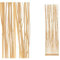 Biombo Varas Natural Madera de Sauce 50 x 185 x 12 cm - Marca: Gift Decor - EAN: 8430852946591