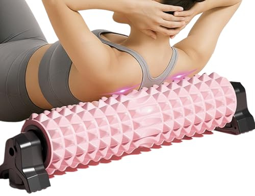 Schaumstoffrollen Rutschfestes Massage-Dehnungsgerät | Schaumstoffrolle Für Rücken Für Fitness Training Workout Yoga Dehnübungen Stretching Regeneration Erholung Bein Schlaf