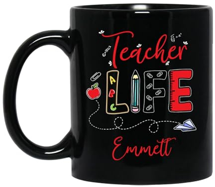 Teacher Life resemugg keramisk kaffemugg hållbar drickkopp nyhet present mamma födelsedagar alla hjärtans dag 330 ml