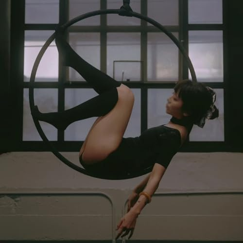 Cerceau aérien professionnel pour la pratique du cirque et le fitness, 95 cm