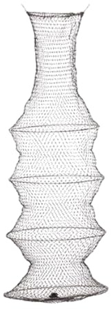 Fiskfälla, Hopfällbar fiskekorg 20/36/42cm for sjöar Reservoirs Kajak