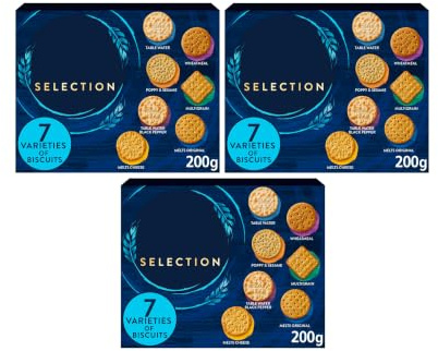 Cracker Selection, 200g,Pack Of 3