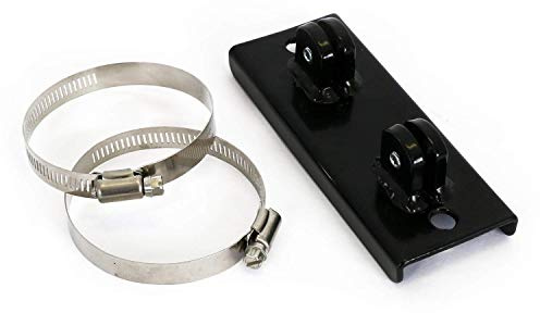 SmartSign No Drill Flag Mount Bracket with Hose Clamps | 4.25 x 2, Made in USA