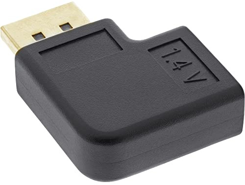 InLine 17199R DisplayPort-adapter, DisplayPort-kontakt/uttag vinklad höger