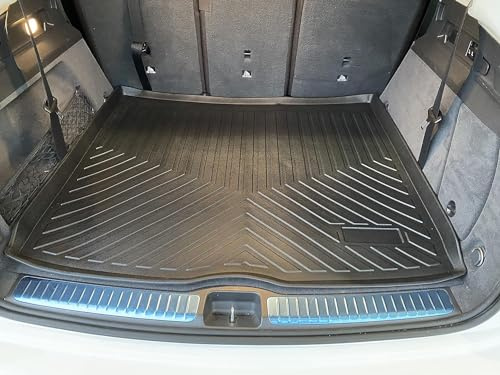 Premium Cargo Liner for Mercedes Benz GLE Class 2020-2025 - Custom Fit Car Trunk Mat - All-Season Black Cargo Mat - 3D Shaped Laser Measured Trunk Liners for Mercedes Benz GLE Class 2020-2025.
