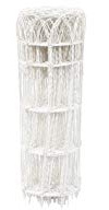 Filiac Bordure Parisienne Grillage plastifié Blanc Hauteur 0,65 m - Longueur 10 m