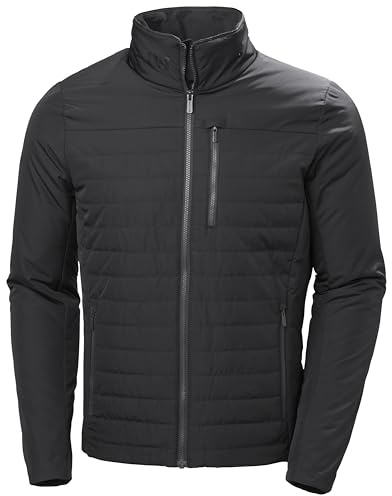 Helly Hansen Homme Veste isolante Crew 2.0, Ebène, XL