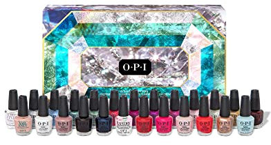 OPI Nail Polish Jewel Be Bold Collection, Long Lasting Luxury Nail Varnish, Original High Performance, Mini 25-Piece Advent Calendar