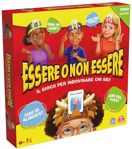 Editrice Giochi, Essere o Non Essere, il Più Classico tra i Giochi da Tavolo per Indovinare Chi Sei, Giochi di Società per la Famiglia, Giochi di carte per bambini, Giochi da Tavolo da 6 anni in su