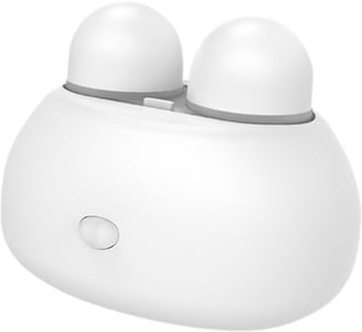 PartyKindom Electric Cleaning Machine Portable Automatic Contacts Lens Cleaning Case for Daily Care White