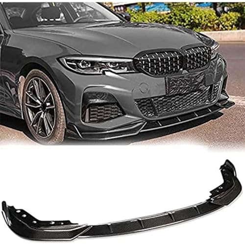 TUBIC Auto Frontlippe Frontspoiler für BMW 3 Series G20 G28 2019-2022 Frontschürze Lippe Frontlippe Spoiler Separator Diffusor Guard Protector Kits