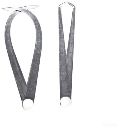 Pinze a punta fine per interno ed esterno, giunto a frizione in acciaio inox, lunghezza 14 (400 mm)