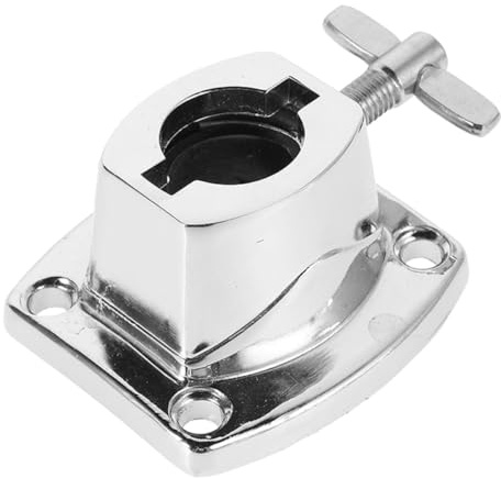 ibasenice Base para Soporte de Platillos de Bombo y Caja Metálica Ligera Adaptable para Montajes de Percusión en Diversos Escenarios
