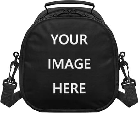 HELLHERO Lonchera personalizada para niñas y niños, con aislamiento, reutilizable, para escuela, guardería, al aire libre, viajes, playa, picnic, camping