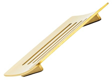 TOPPERFUN Portasapone in Acciaio Inossidabile 304, Drenante e Resistente All’usura, Bordi Lisci, per Bagno e Cucina