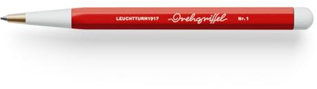 LEUCHTTURM1917 374009 Drehgriffel Nr. 1, Gelpen with black ink, Cherry