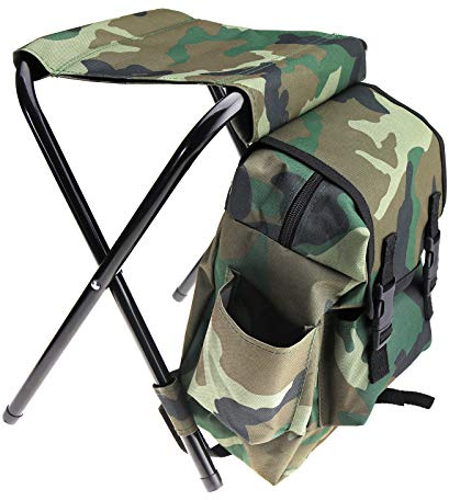 OTOTEC Juego de silla plegable Oxford 2 en 1 para aparejos de pesca