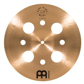 Meinl Cymbals Pure Alloy Plato Trash China de 12 pulgadas (30,48cm) Platillos de Batería - Aleación pura de Bronce, Acabado Tradicional (PA12TRCH)