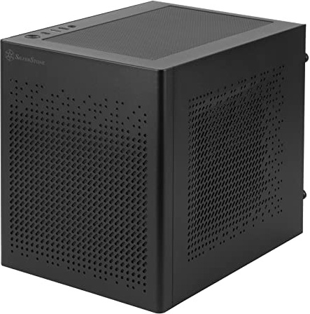 Silverstone Technology SUGO 16 Black Mini-ITX Small Form Factor case with All Steel Construction, SST-SG16B