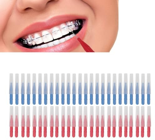 Enkel Munhygien Med 50 St Interdentalborste Tandtråd Essentialt Tandrengöringsverktyg För Tandpetare, Tandtråd Och Tandhälsa