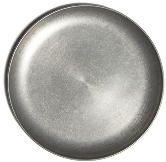 Bitossi Home Sottopiatto in Metallo Argento Ø 30 cm