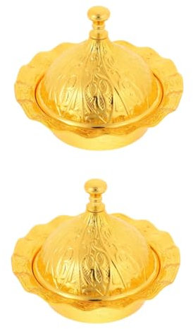 FUNOMOCYA 2piezas Bowl De con Tapa Recipiente De Condimentos para y Diseño Vintage para Cocinas