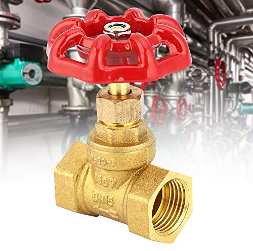 DN15 G1 oder 2 Zoll Messing-Kugelabsperrventil, Zwei Dichtungen für Wasser, Gas, aus Hochwertigem Messing, Präzisionsgewinde, Keine Leckage, Absperrventil mit Kleinem Hub und