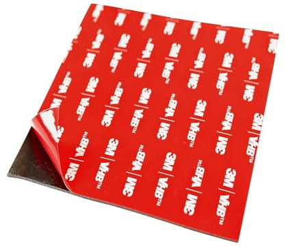 SOLNIT Nastro adesivo biadesivo, impermeabile, multifunzionale, per fissaggio auto, casa, ufficio, metallo, vetro, alluminio, decorazione, in 5952 (250mm x 180mm)