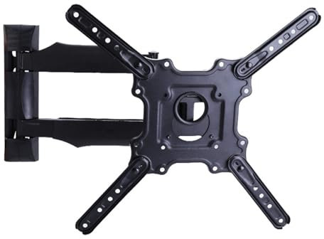 Fesatccoz Support mural pour TV de 26 à 60 jusqu'à 27,2 kg, pivotant et inclinable VESA max 400 x 400 mm