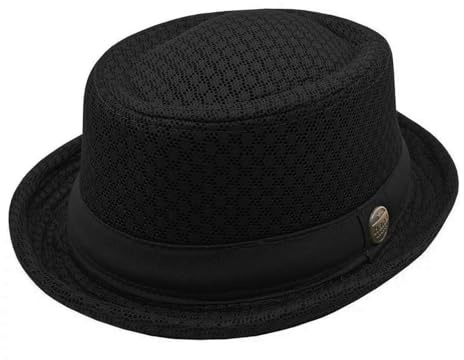 Herren Damen Sommer Stroh Pork Pie Hut Bootsfahrer Derby Fedora Sonnenhüte Stroh Panama Hut Fedora Strand Sonnenhüte Porkpie Hüte Kostüm