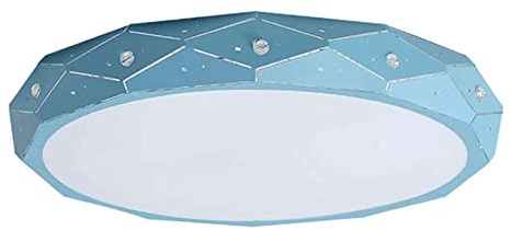 Lampadiers, lampada a soffitto di ferro a colori creativo, moderna luce del soffitto a sfioramento a filo a LED, lampada a soffitto da 6000k, lampada a soffitto a montaggio superficiale, semplice luce