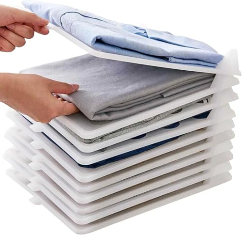 OXDASW 10 unidades T Shirt Organizer,Armario Organizador Apilable