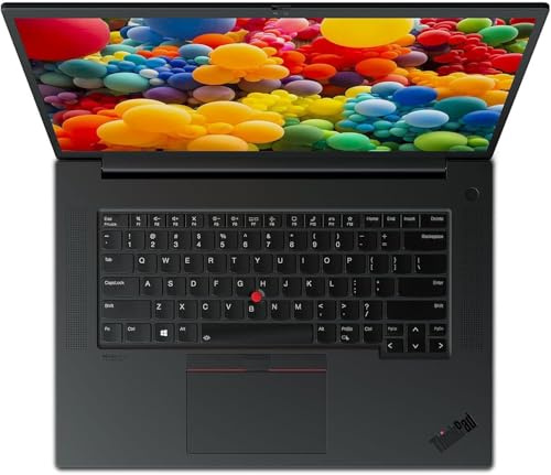 Lenovo Thinkpad P1 Gen 4 Mobile Workstation with NVIDIA RTX 2000, 16 Zoll (2560X1600) IPS, Intel Core i7-11850H, 8GB DDR4 RAM, 256GB SSD, US QWERTY Tastatur, Windows 11 Pro (Generalüberholt)