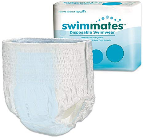 Swimmates jetables pour adulte Maillot de bain couches, 2XL