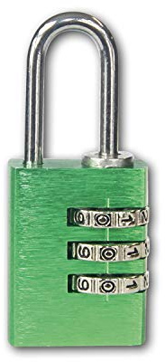 Zahlen-Vorhangschloss 12002 30-grün