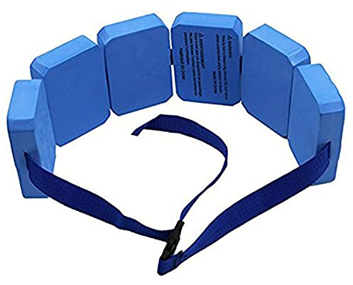 ADESUGATA Swim Belt Float - Floatation Belt Swimming Training Aid Waist Support Belt Buoyancy Board Aquatic Exercise Equipment for Kids Children Adult Swimming Beginner (Blue)