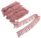 Ciieeo 1 Roll Colorful Tassel Curtain Trim DIY Sewing Tassel Ribbon Trim Sewing Fringe Trim for Clothes Pillow Home Decoration (Pink)