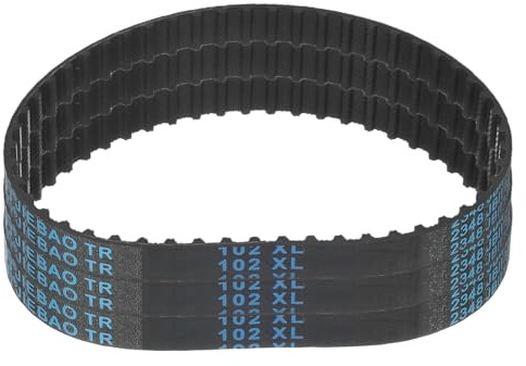 QUARKZMAN 3pz 102Xl 037 Cinghia Distribuzione 51 Denti Cinghia Dentata in Gomma, Larghezza 0,37, Passo 0,20 Cinghia Distribuzione Sincrona