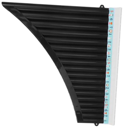 Abaodam Panflöte für Anfänger mit 18 Röhren in C-dur Tragbares Abs Instrument mit Komfortablem Griff für Junge Musiker und Musikunterricht