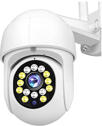 Cámara de seguridad Mini cámara IP al aire libre 1080P HD Cámara de vigilancia inalámbrica AI Seguimiento automático 4X Zoom digital Protección de seguridad for el hogar Sin duda una conexión más esta