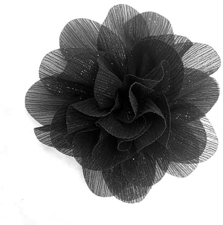 100mm Broches De Fleurs Pour Femme Très Grand Rose Tissu Satin Épinglette Revers Délicat Tissu Satin Broche Camélie Fleurs Pour Soirée De Mariage Vêtements De Danse Accessoires Bijoux