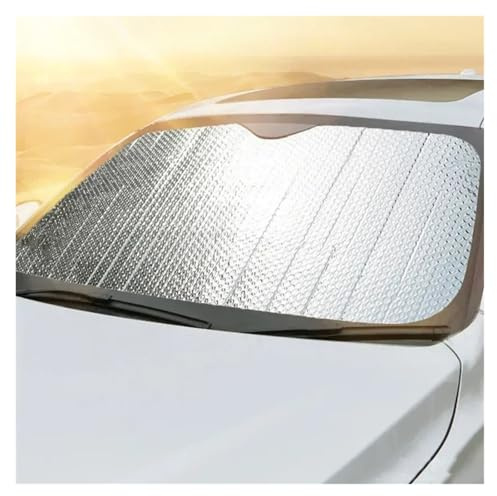 Pare-Soleil Vitre Pare-Soleil Pliable pour Pare-Brise Voiture 130 Cm/140 Cm Réflecteur Portable Respirant Anti-UV Pare Soleil(130-60-1)