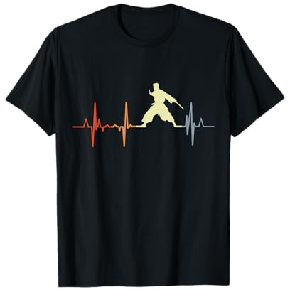 Aikido Heartbeat Retro Aikidoka T-Shirt
