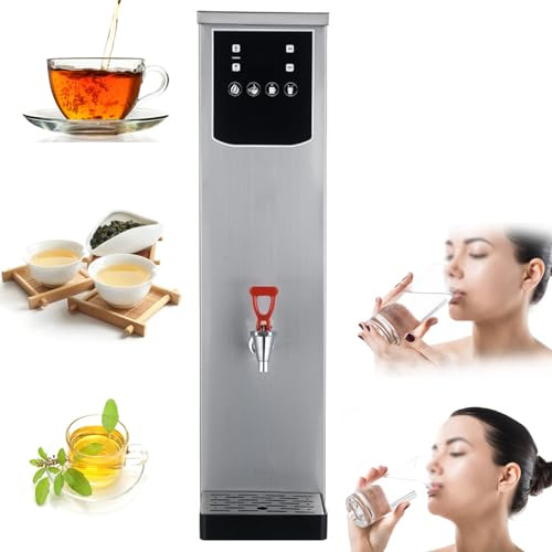 Commercial Hot Water Boiler, Autofill with Auto Temperature Control and Non Drip Tap, Perfect for Tea and Coffee in Staff Canteens