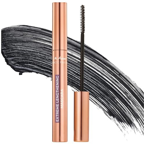M. Asam Magic Finish Extreme Lengthening Mascara Deep Black (7ml) | Wimperntusche mit Wimpernbürste für Lange Wimpern & Definition, Mascara im Schwarz für Ausdrucksstarkes Make Up
