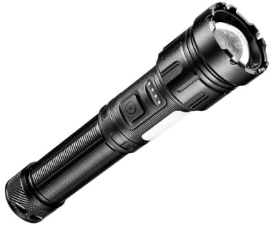 WNXGNHO Professionale LED Torcia Elettrica Zoomable 3500mAh Batteria Mobile Power Impermeabile per Emergenze di Sopravvivenza Telescopica Luce di Campeggio